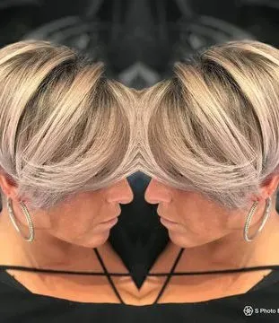 coloraton cheveux court